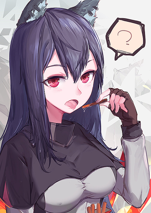 明日方舟-德克萨斯（图ZMTcwNjE1NDA4） - 艺术插画 - 站酷设计师9B要努力原创素材 - 站酷ZCOOL