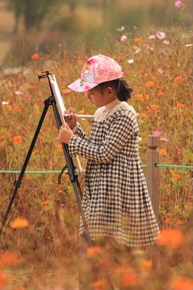 戶外寫生之秋（圖ZMTgyNzA5ODgw） - 人像攝影 - 站酷設(shè)計(jì)師馬良藝術(shù)原創(chuàng)素材 - 站酷ZCOOL