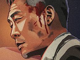 绘制《万里归途》人物海报