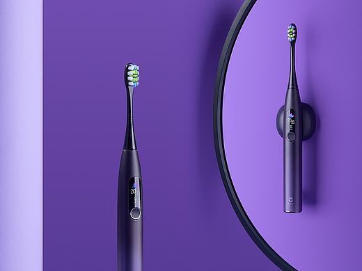 产品摄影 | Oclean X Nature 极夜紫 电动牙刷