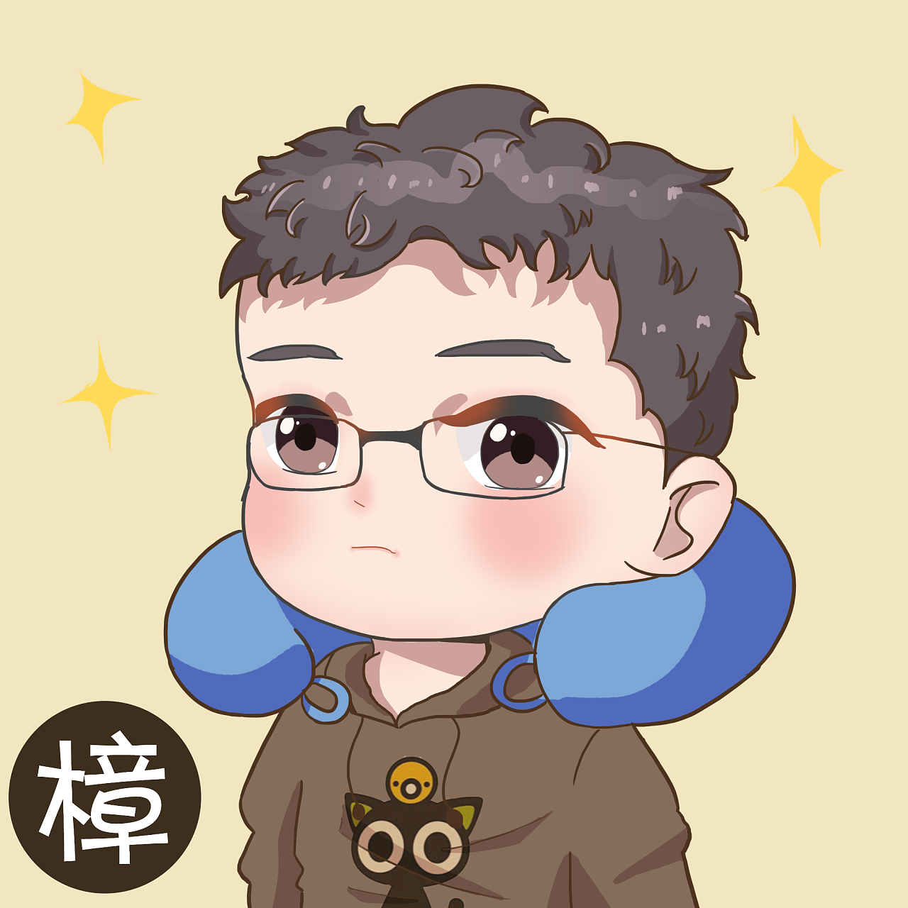 q版头像卡通形象绘画