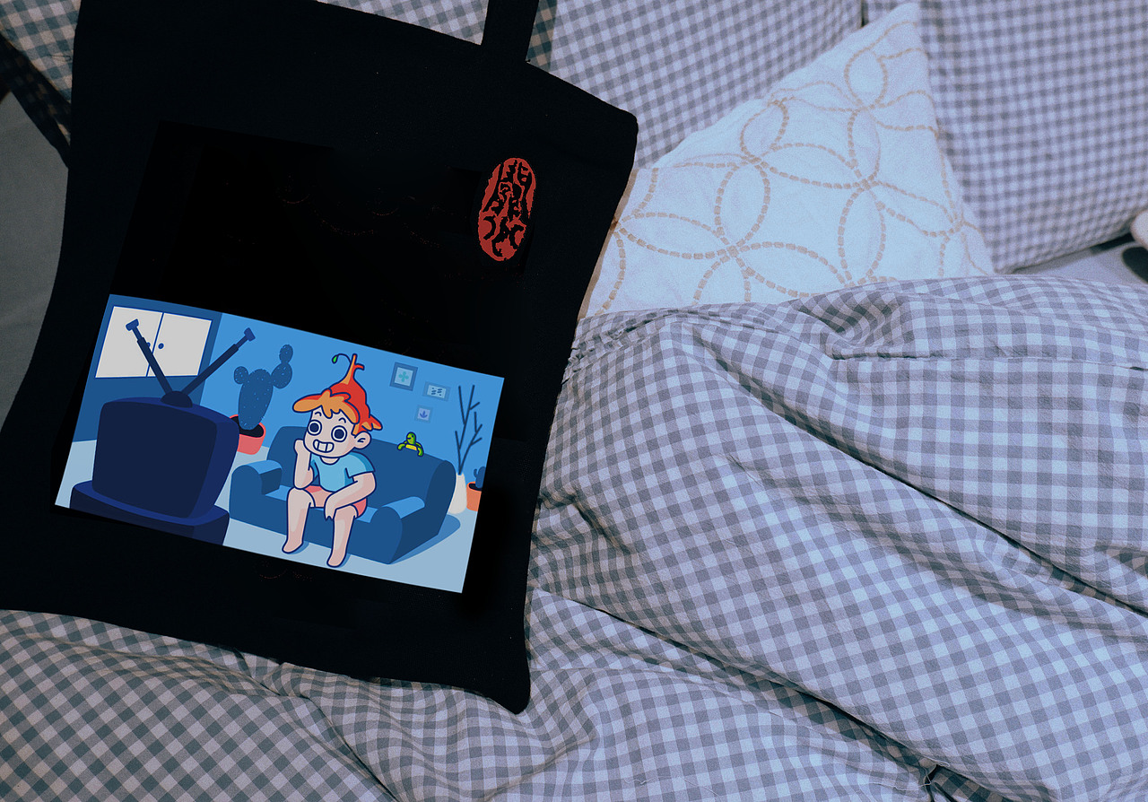 阿树君的帆布包