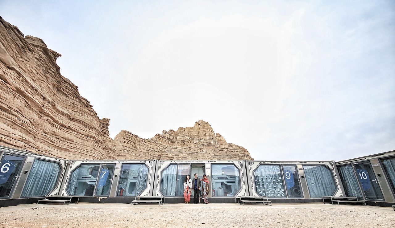 探寻无人秘境火星基地