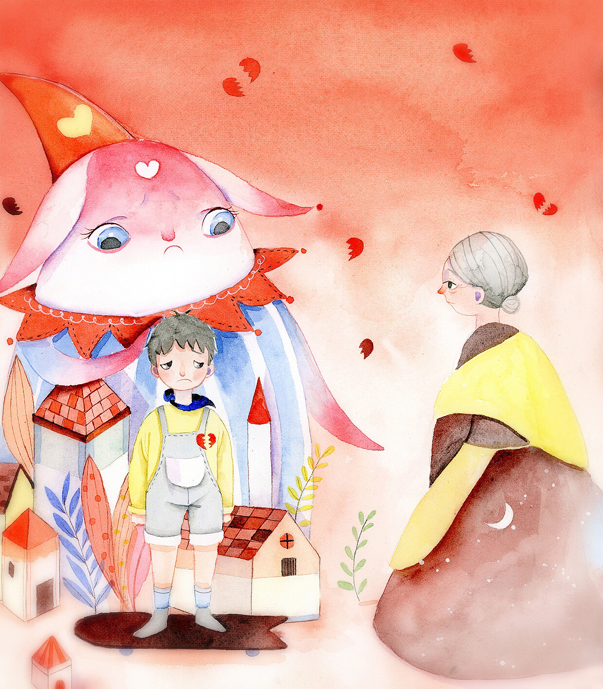 拾岁（图ZMTAwOTM1ODAw） - 艺术插画 - 站酷设计师川禾原创素材 - 站酷ZCOOL