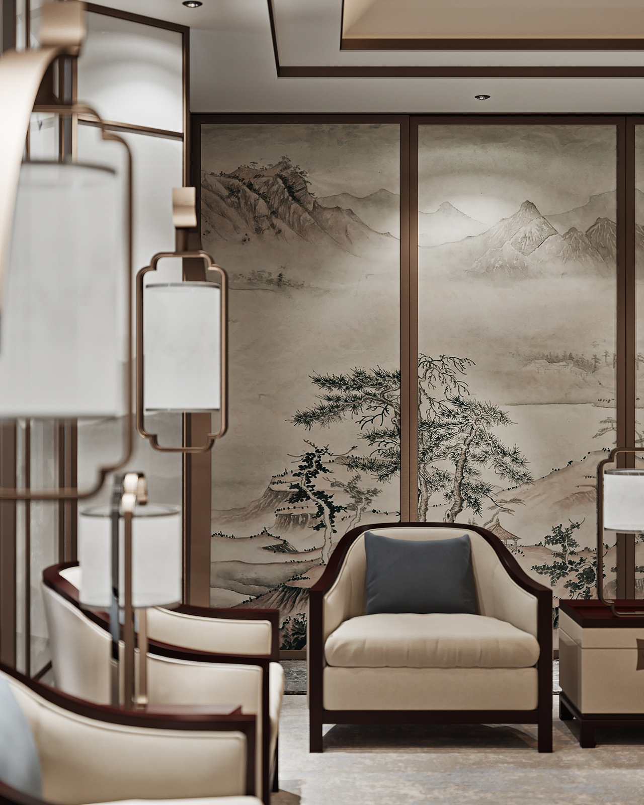 2020年渲染作品（图ZMjM0OTU3NzU2） - 家装设计 - 站酷设计师大师一号壹哥原创素材 - 站酷ZCOOL