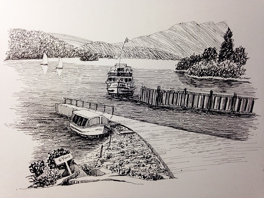 伦敦印象（旅行+绘画+摄影）（图ZMTM1Nzc2MDQ=） - 艺术插画 - 站酷设计师欧阳鹏杰_OY原创素材 - 站酷ZCOOL