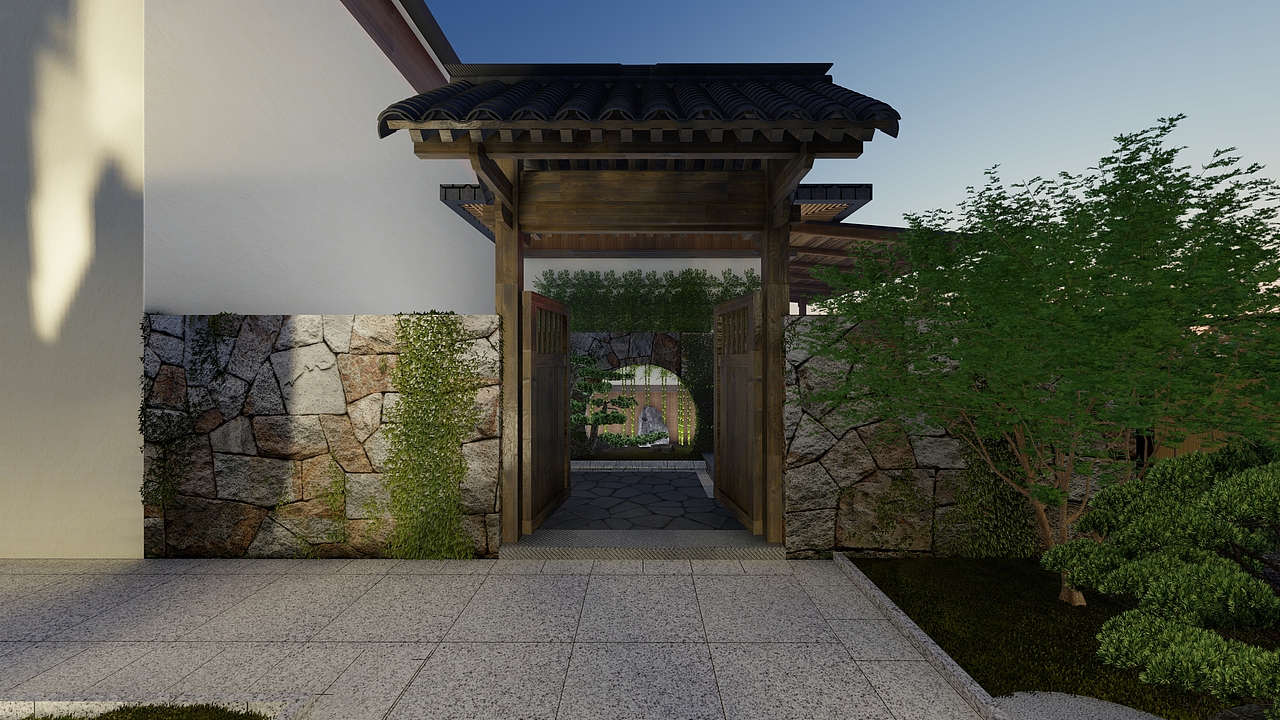 禅·庭（图ZMjI3MTc5NjI0） - 景观设计 - 站酷设计师Garden_Liu原创素材 - 站酷ZCOOL