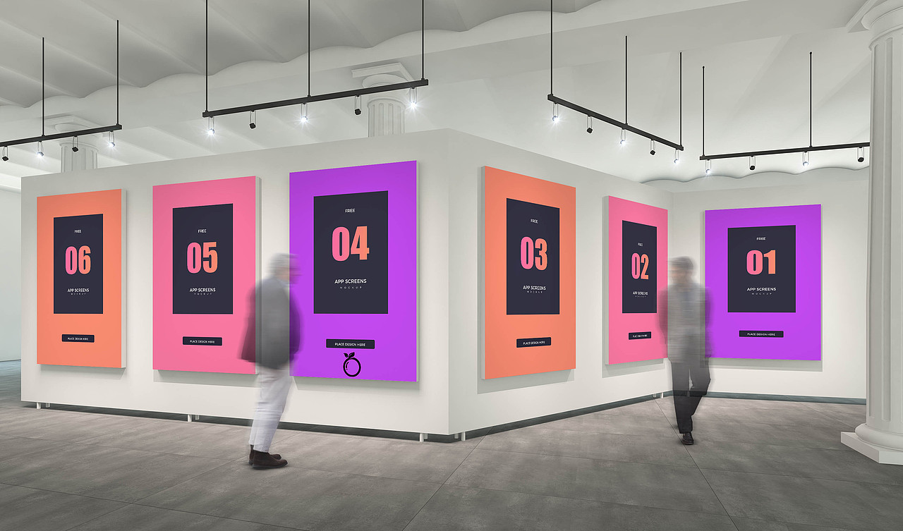展会海报样机（图ZMjM4MjAyMTY0） - 海报 - 站酷设计师过稿素材原创素材 - 站酷ZCOOL