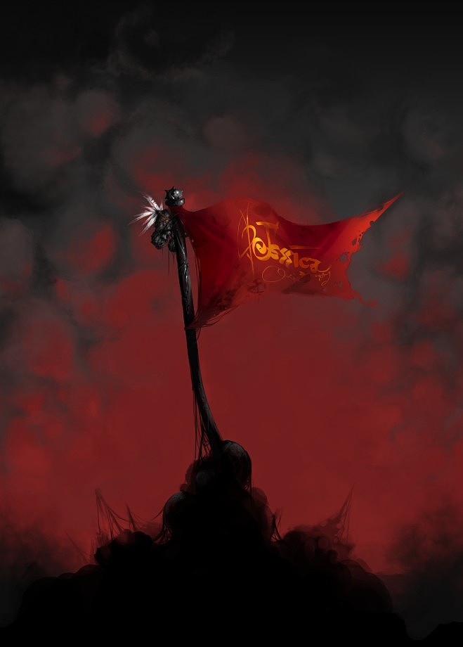 原创作品:wow-战旗