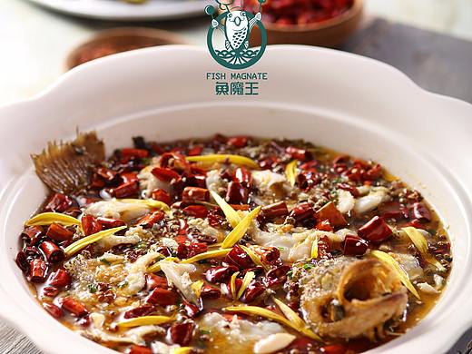 【鼎顺餐饮品牌设计】魚魔王酸菜汤主题餐厅海报设计
