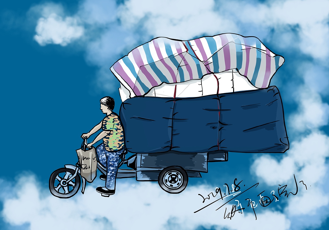 iPad 插画练习（图ZMjE0OTM3MzU2） - 创作习作 - 站酷设计师21号茄子原创素材 - 站酷ZCOOL