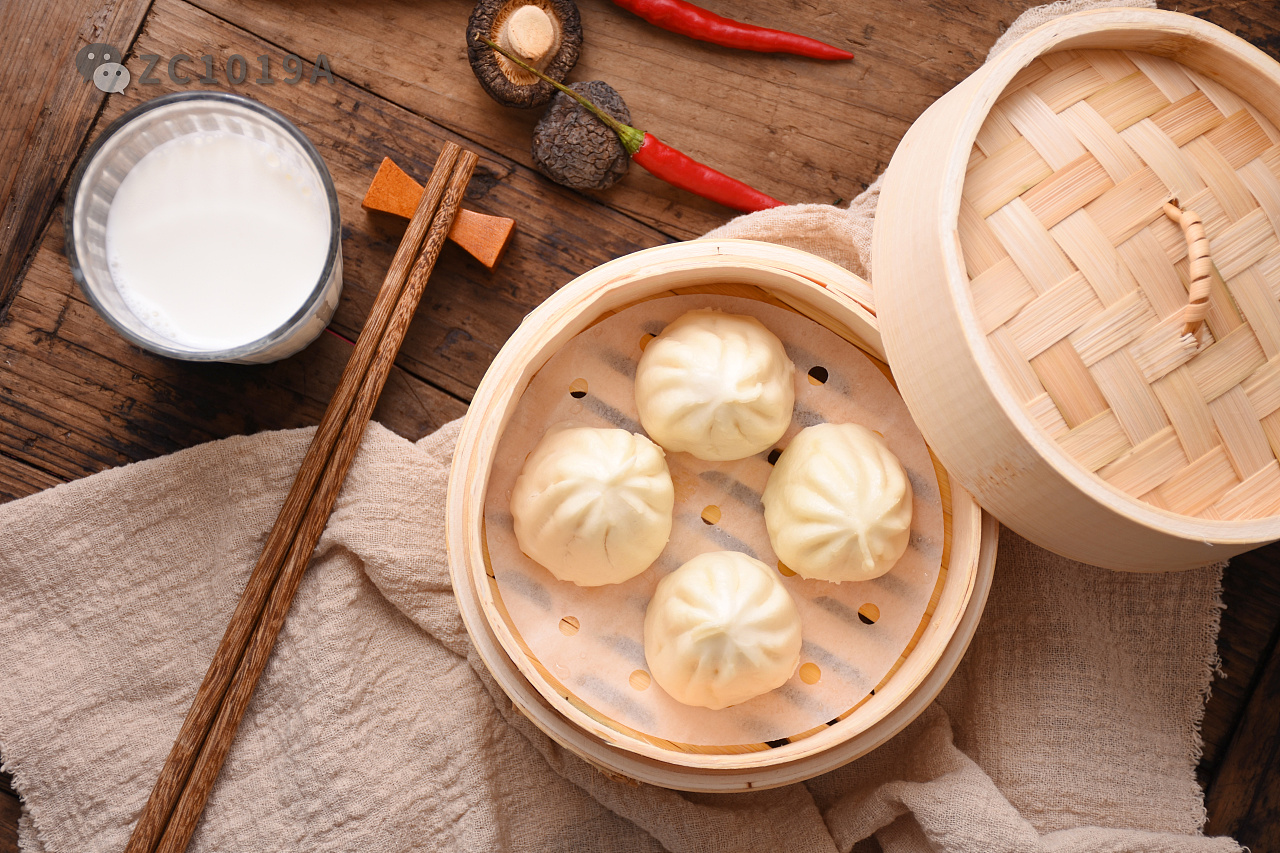 小笼包图片拍摄