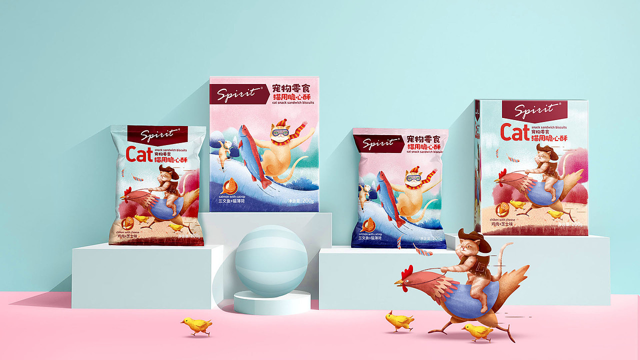 深圳正解×JUSPET ｜ 猫粮包装设计（图ZMjQ1NzM1MDY0） - 包装 - 站酷设计师深圳正解包装设计原创素材 - 站酷ZCOOL