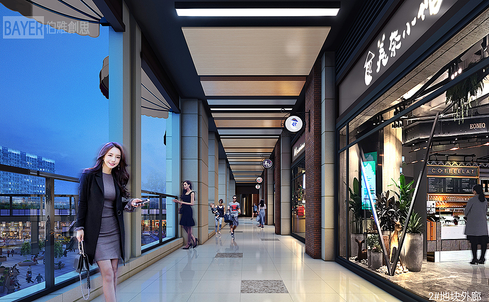 购物中心设计案例之深圳金洪观荟里（图ZMjUzNjU3NjA4） - 商业空间设计 - 站酷设计师伯雅创思设计原创素材 - 站酷ZCOOL