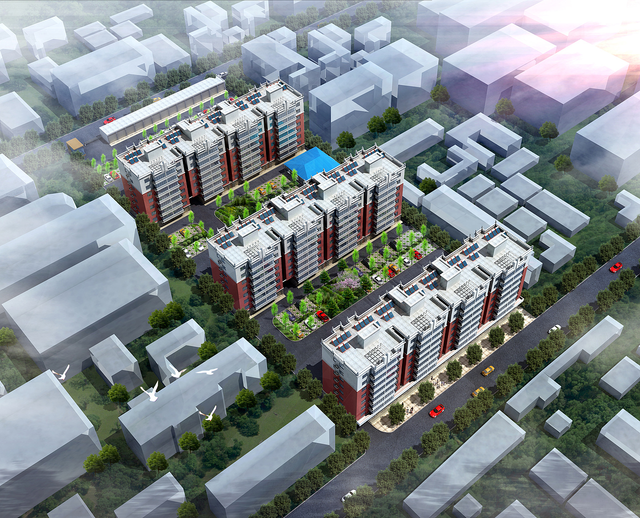 2017年室外建筑效果图