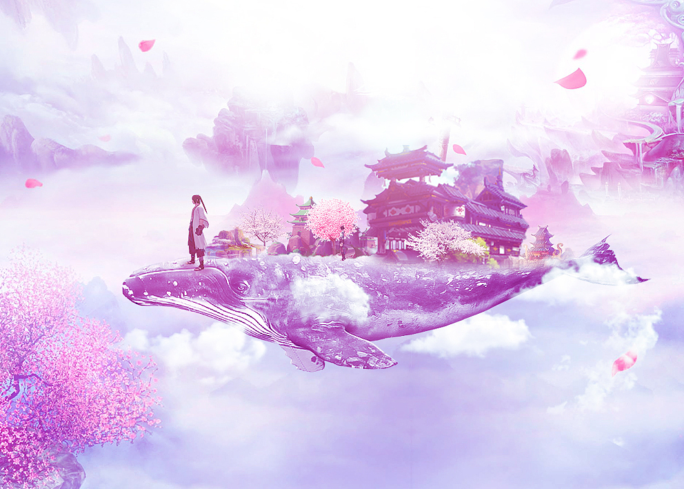 天空之城（图ZMTI1NzE2NjMy） - 其他平面 - 站酷设计师大爱二笙原创素材 - 站酷ZCOOL