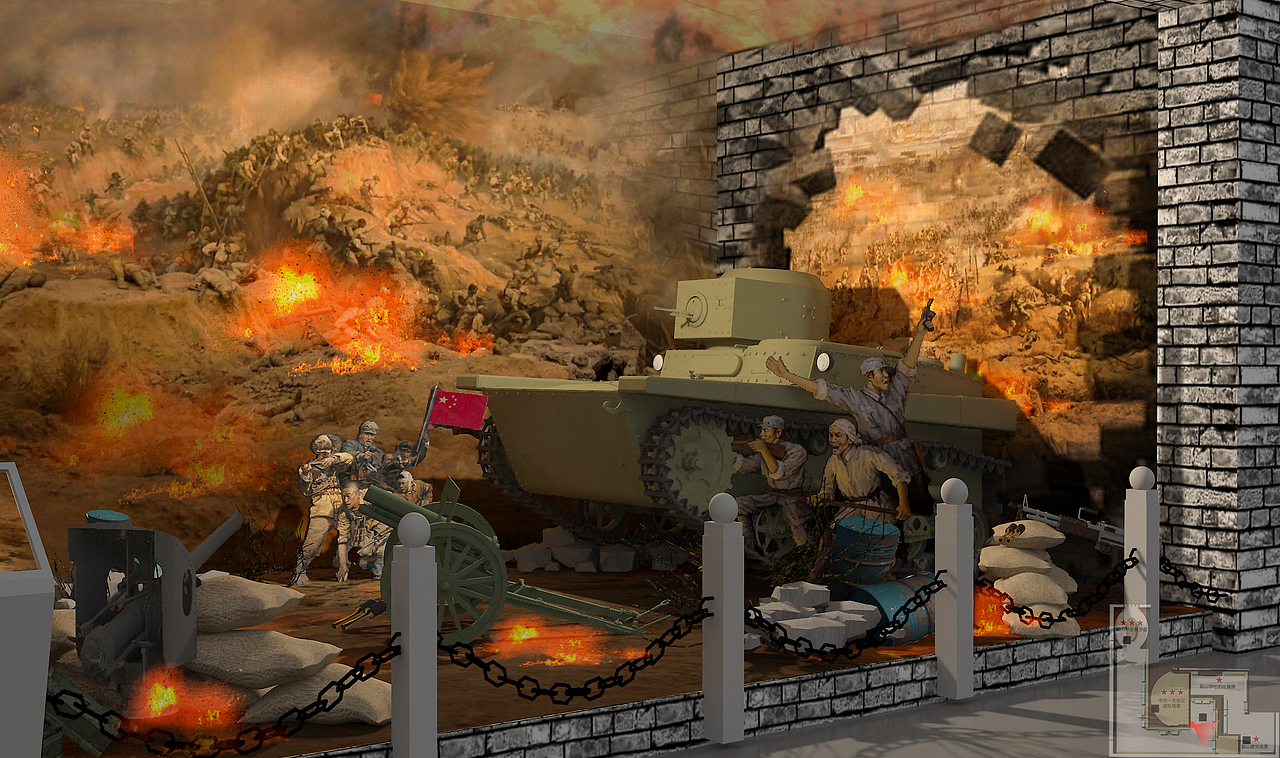 历史博物馆展厅设计（图ZMTQyNTUzMzcy） - 家装设计 - 站酷设计师庸人自扰Q原创素材 - 站酷ZCOOL