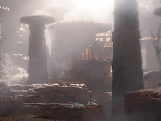 神秘神廟（個(gè)人主頁-ZNTc2ODc2MDg=） - 概念設(shè)定 - 站酷設(shè)計(jì)師郭佳琦原創(chuàng)素材 - 站酷ZCOOL