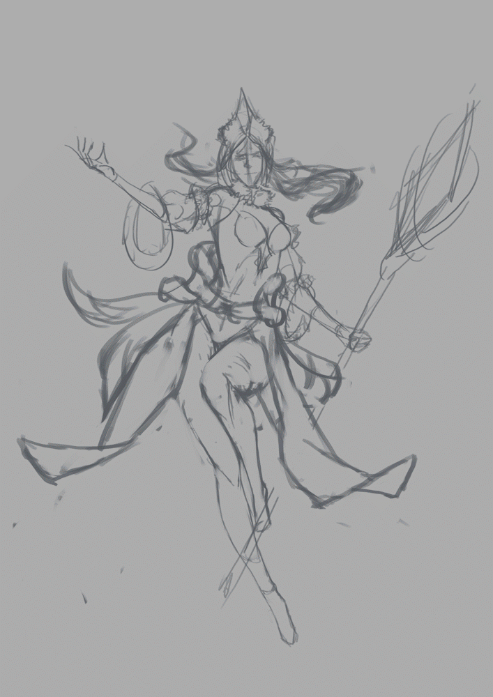 王者荣耀 王昭君同人立绘