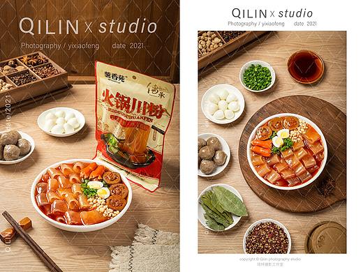成都美食产品摄影：火锅宽粉~琦林摄影