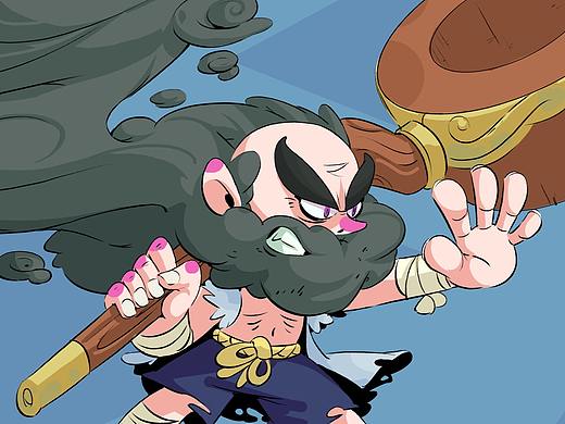 涂鸦涂（个人主页-ZNDg2ODE3MzI=） - 游戏原画 - 站酷设计师歪圈原创素材 - 站酷ZCOOL