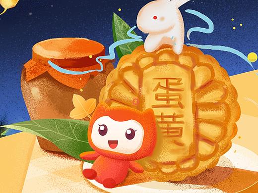 插画-中秋