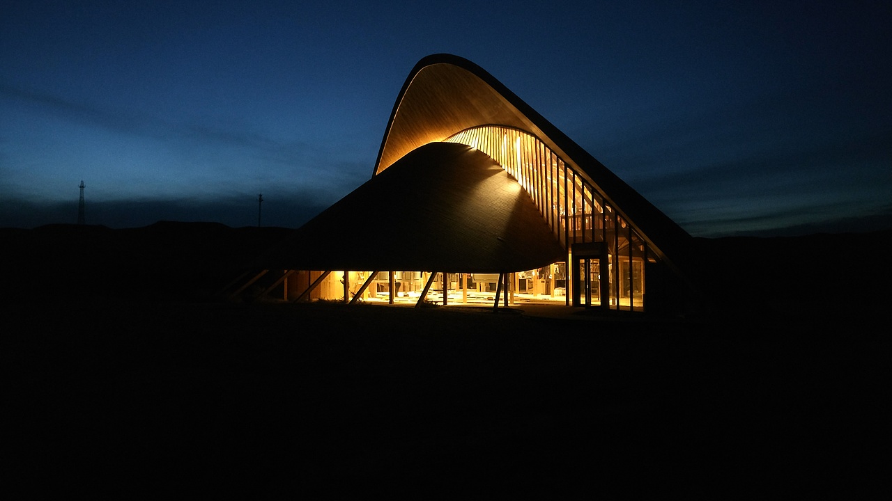 阿拉善月亮湖展馆方案落地