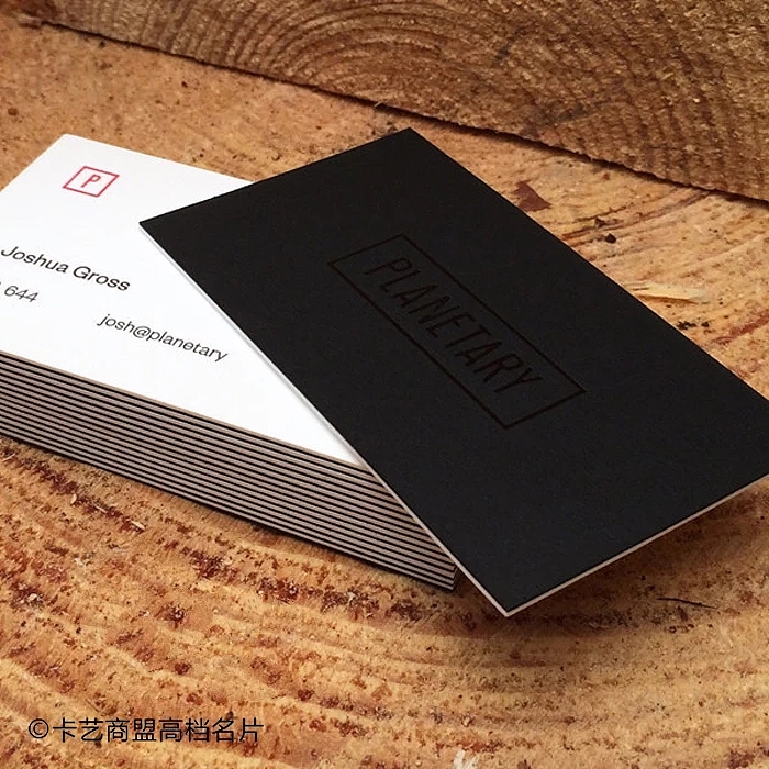 名艺2.0 名片纸品与工艺 正式推出 600克双层对裱-黄