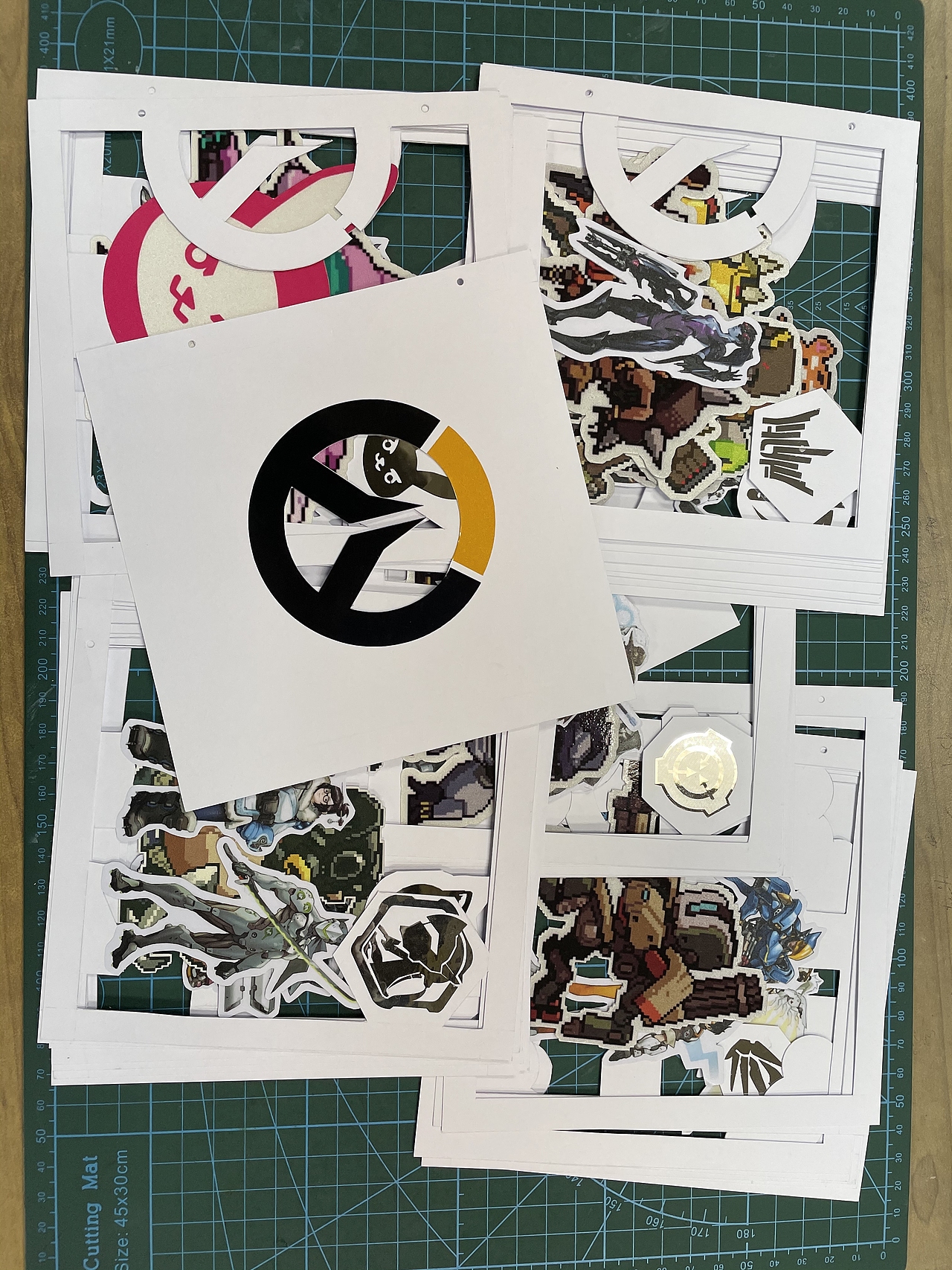 守望先锋立体书