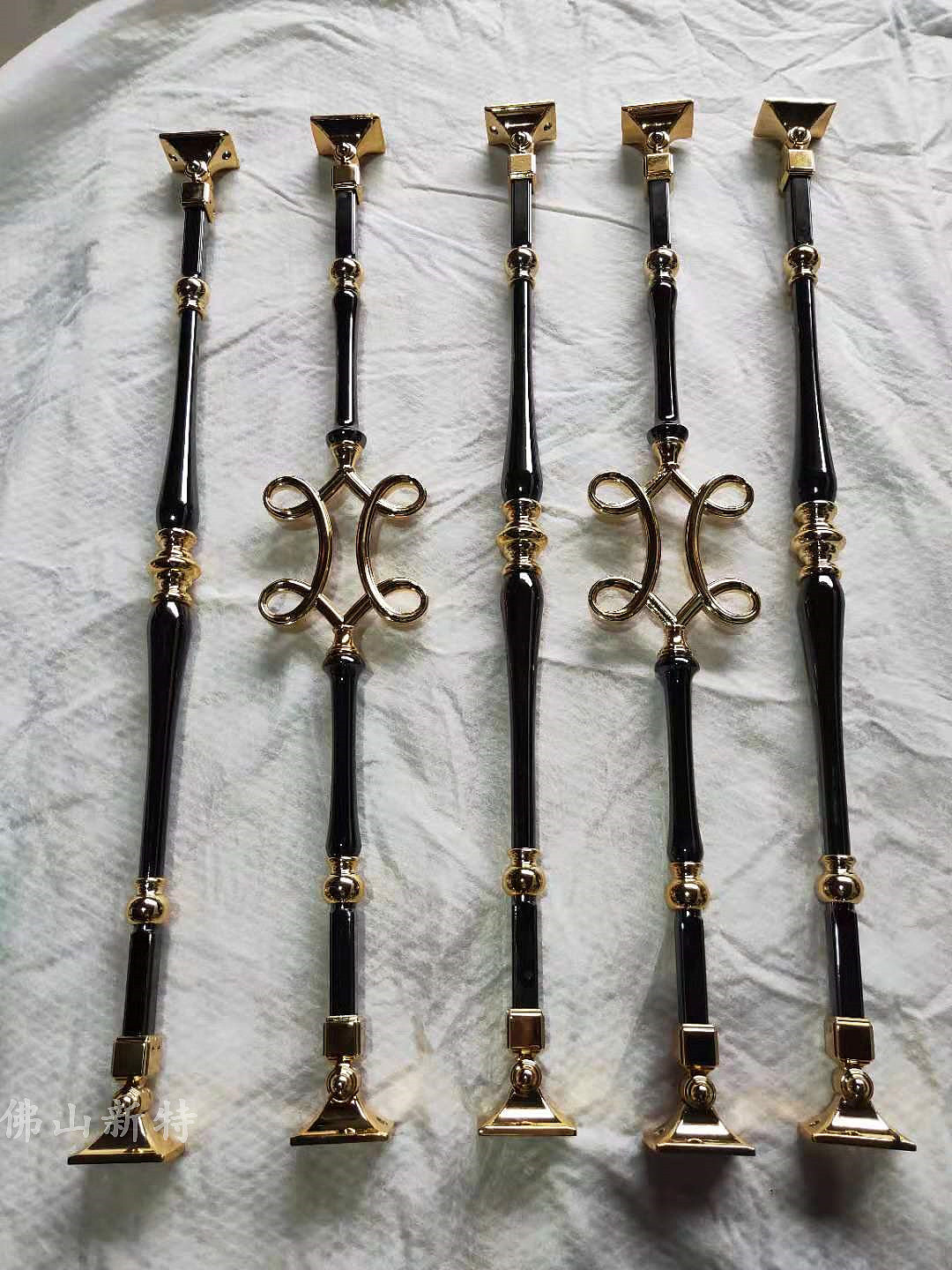 铝合金楼梯扶手家装铝制栏杆电镀处理