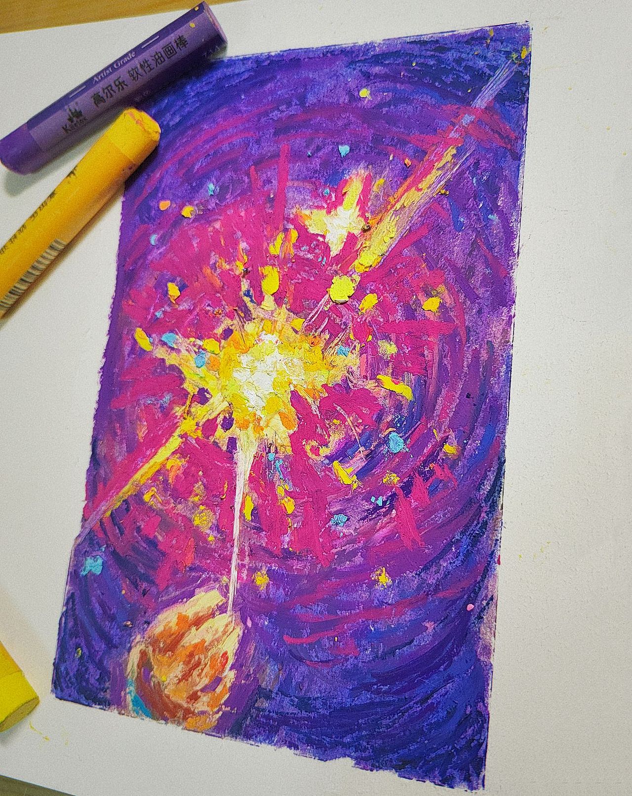 近期油画棒合集