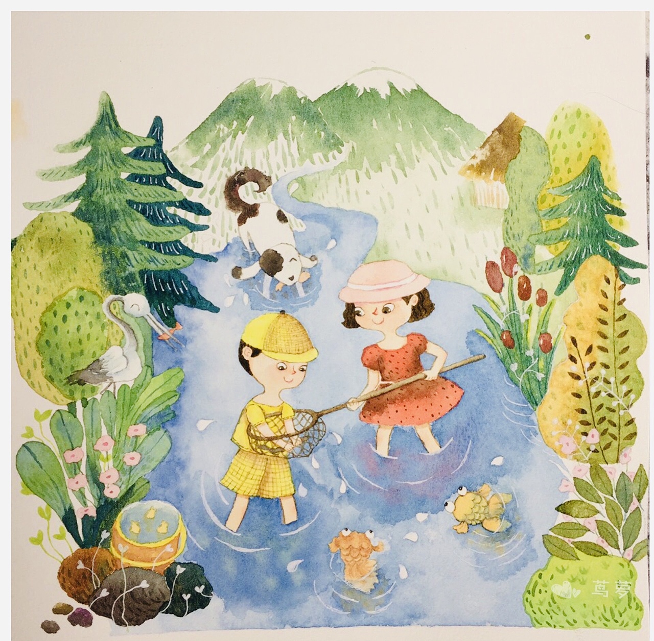 已发表童话插图