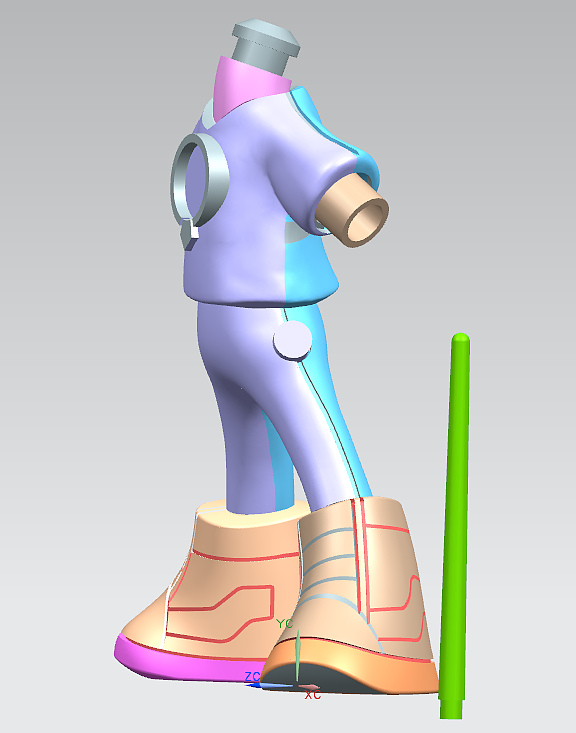 围巾公元“甲虫男孩”天天/HORNED TANTAN（图ZOTcwNzk2OTI=） - 手办/模玩 - 站酷设计师瓦斯蛇原创素材 - 站酷ZCOOL