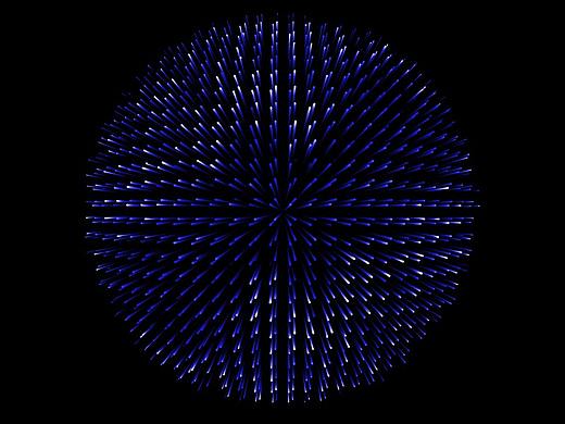 PS教程之烟花系列（二）球形烟花