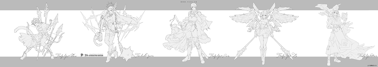 元素动力 | 学员角色设计小稿作业（图ZMjM3NDc3MzM2） - 创作习作 - 站酷设计师元素动力CG原创素材 - 站酷ZCOOL