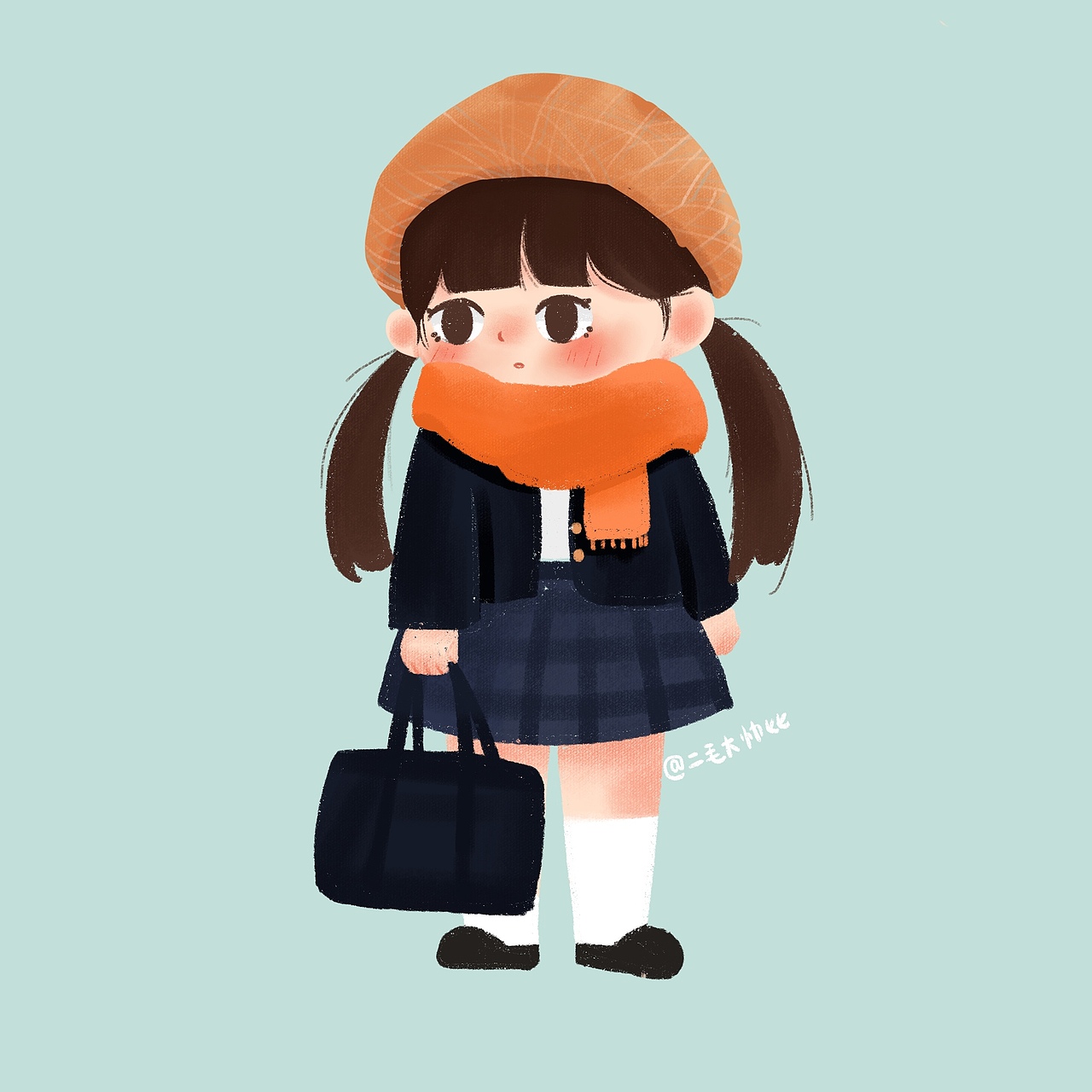 之前的ipad 摸鱼（图ZMjE2MDg1ODY4） - 商业插画 - 站酷设计师二毛大帅比原创素材 - 站酷ZCOOL