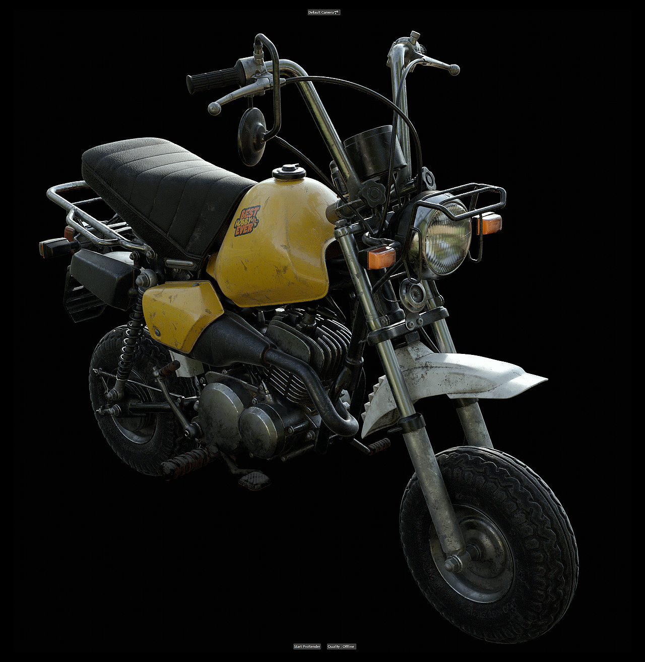 YAMAHA POCKE（迷你摩托车）（图ZMjAxODE3Mzg4） - 机械/交通 - 站酷设计师ihdt上海映速原创素材 - 站酷ZCOOL