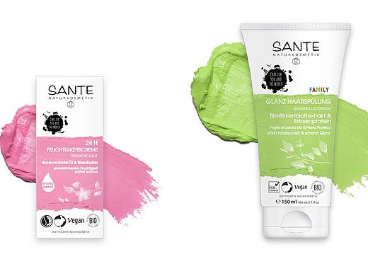 SANTE有机化妆品_包装设计