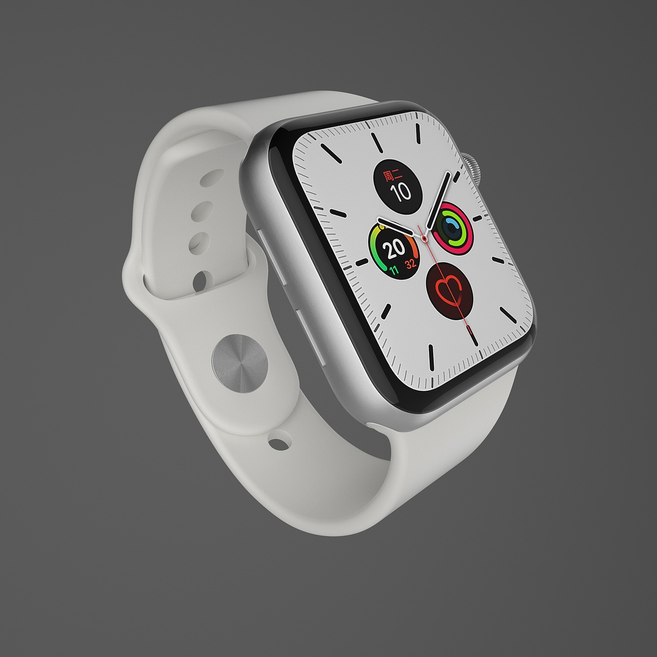 苹果手表APPLE WATCH建模渲染