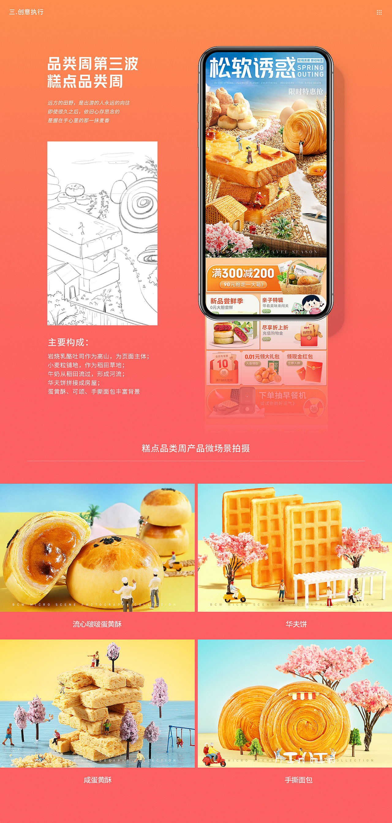 百草味视觉【出游品类周页面视觉方案】