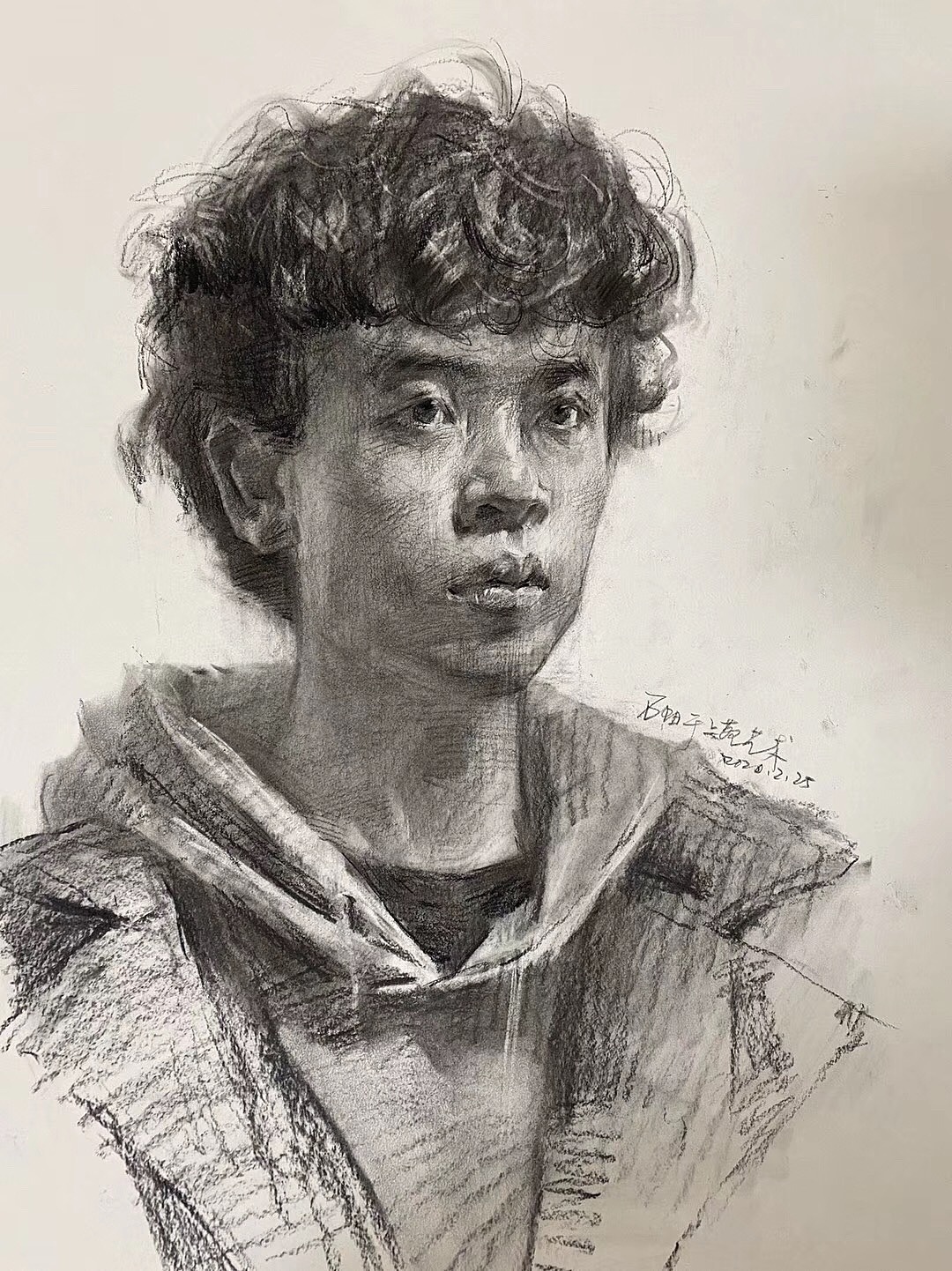 衍升画室素描头像赏析｜作者：石阳（图ZMjgxNTU3ODY4） - 绘画 - 站酷设计师衍升画室原创素材 - 站酷ZCOOL