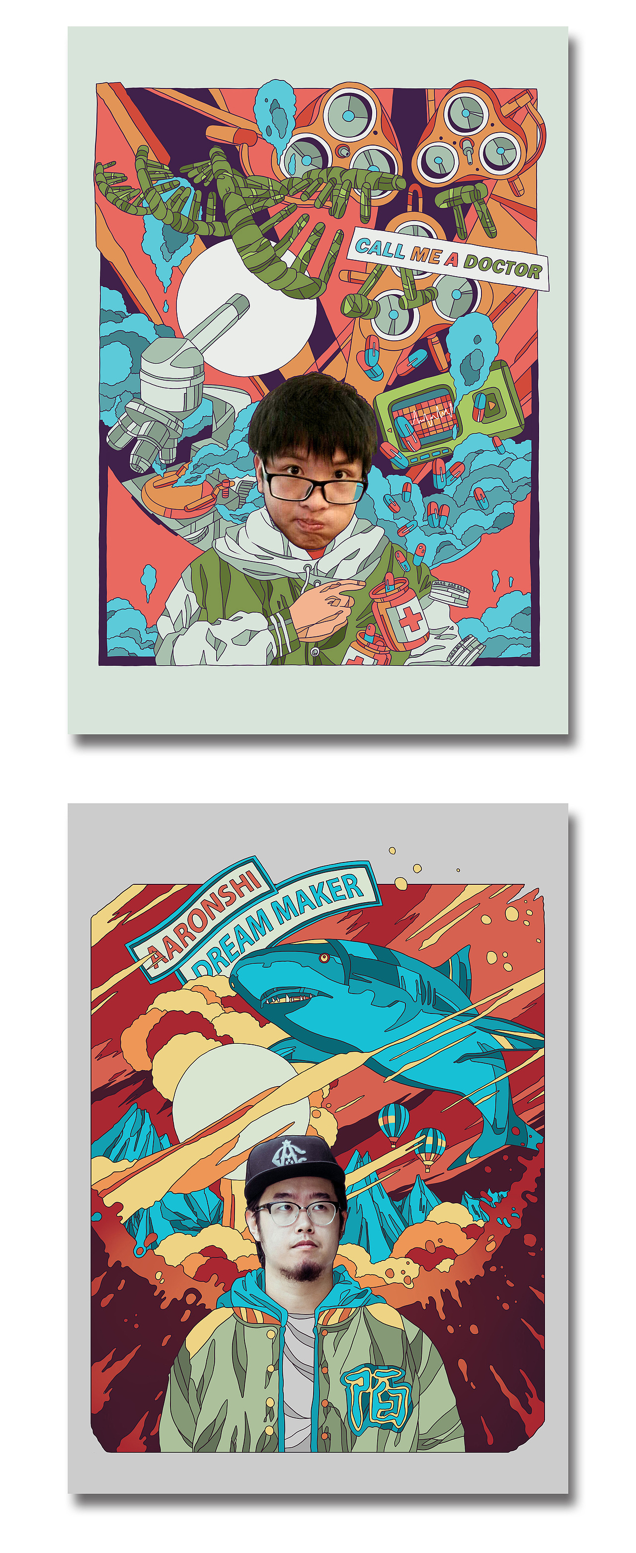 致自己 | 2016年个人作品合辑（图ZNjgwMTc4MTI=） - 新锐潮流插画 - 站酷设计师CHOCO__原创素材 - 站酷ZCOOL