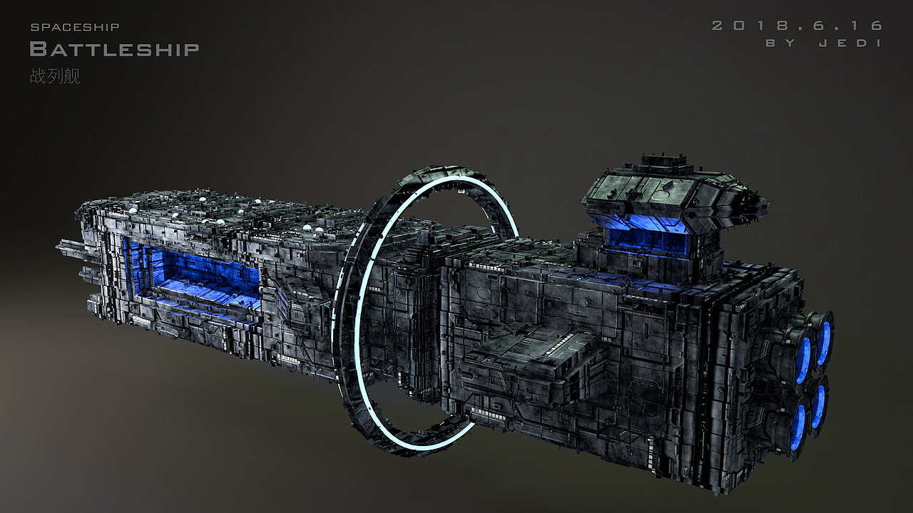“我们的目标是星辰大海”星际舰队建模练习（图ZMTE4MzY4MDQ4） - 机械/交通 - 站酷设计师Jedi何原创素材 - 站酷ZCOOL