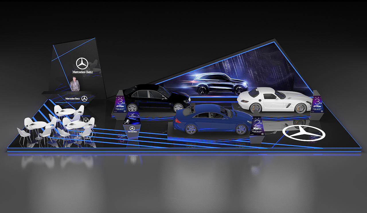 车展区（图ZMjE5NzgxOTI0） - 其他三维 - 站酷设计师3D设计工作室原创素材 - 站酷ZCOOL