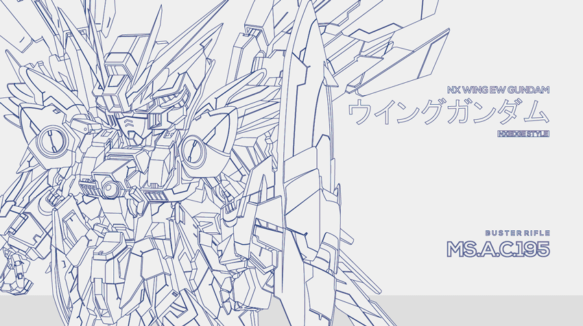 SD WING EW GUNDAM（图ZODk5NTUyMzI=） - 其他平面 - 站酷设计师Divinity原创素材 - 站酷ZCOOL