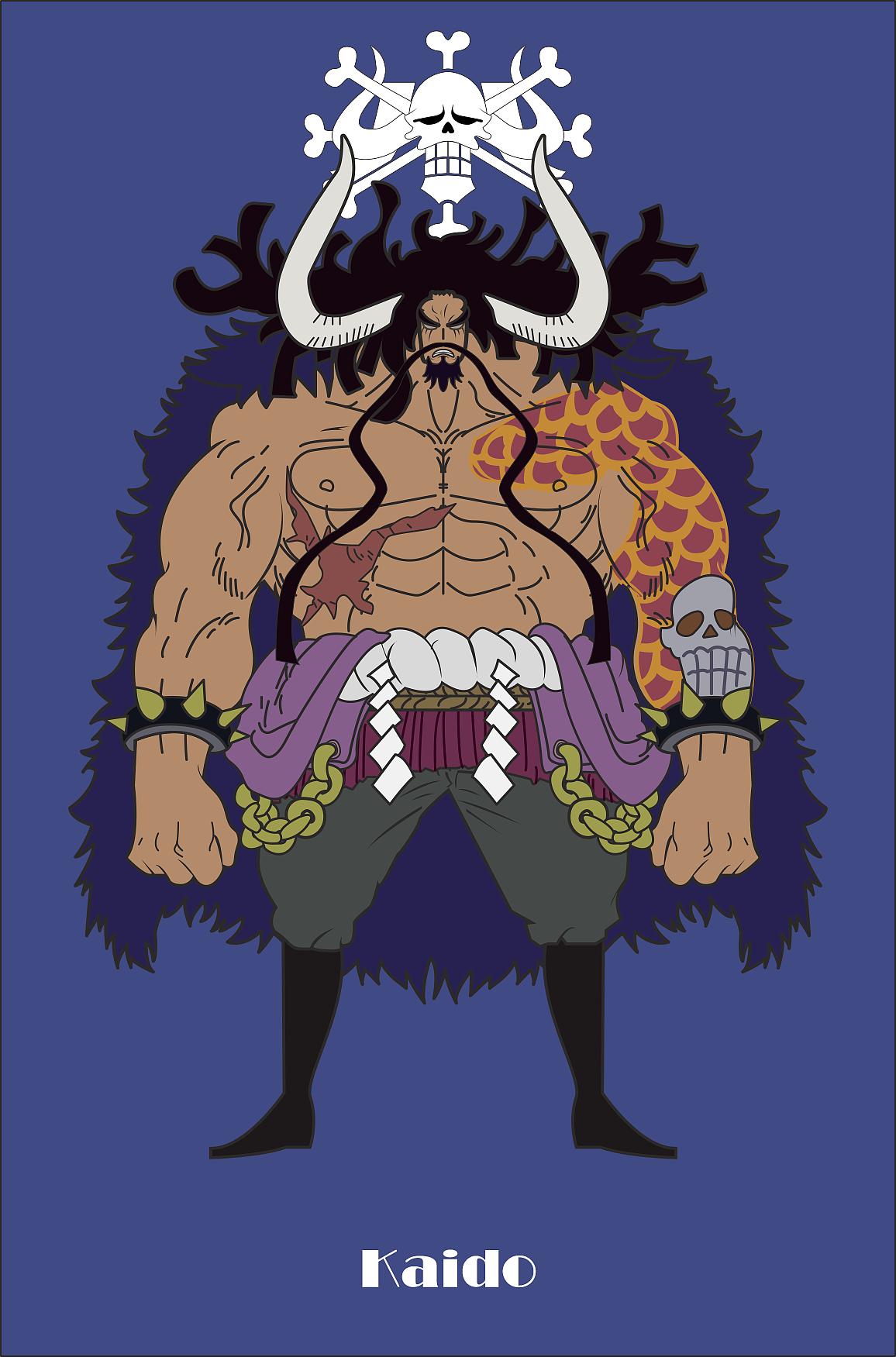 海贼王人物插画