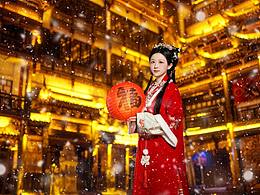 初五财神到，瑞雪待春风
