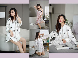 金也攝影｜家居服吊帶睡衣拍攝