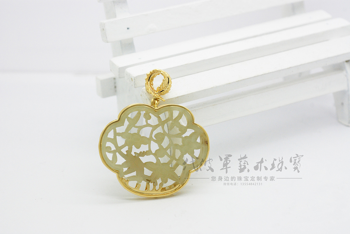 代波军艺术珠宝定制----修复后的镂空古玉（图ZNzI3MzU5Mjg=） - 首饰设计 - 站酷设计师代波军艺术珠宝原创素材 - 站酷ZCOOL