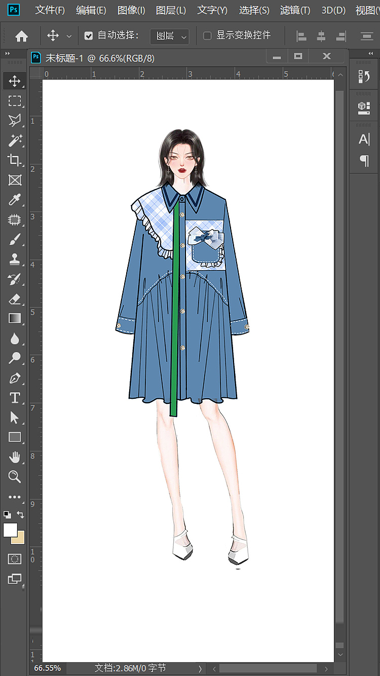 原创设计师阿杰（把手绘衣服穿到自己身上）